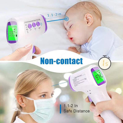 Termômetro Digital Infravermelho Sem Contato Bebê E Adulto