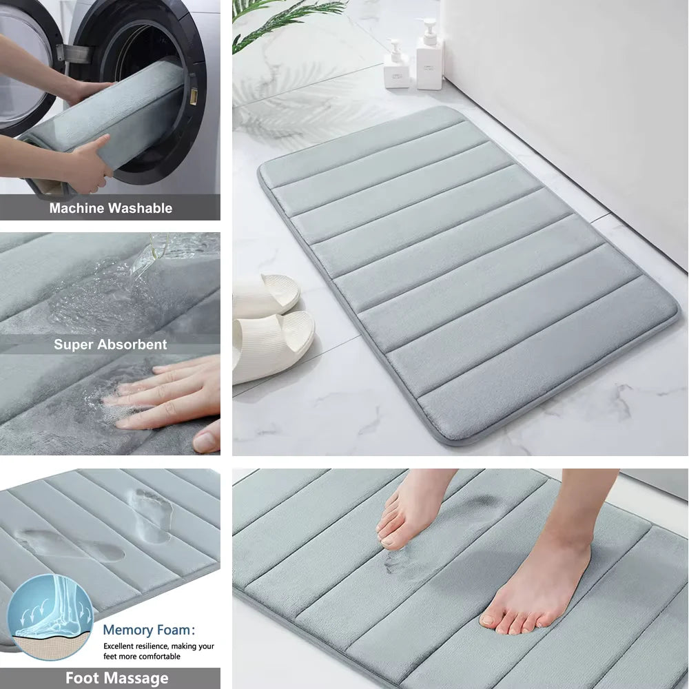 Tapete de Banheiro Premium Comfort – Ultra Absorvente e Antiderrapante