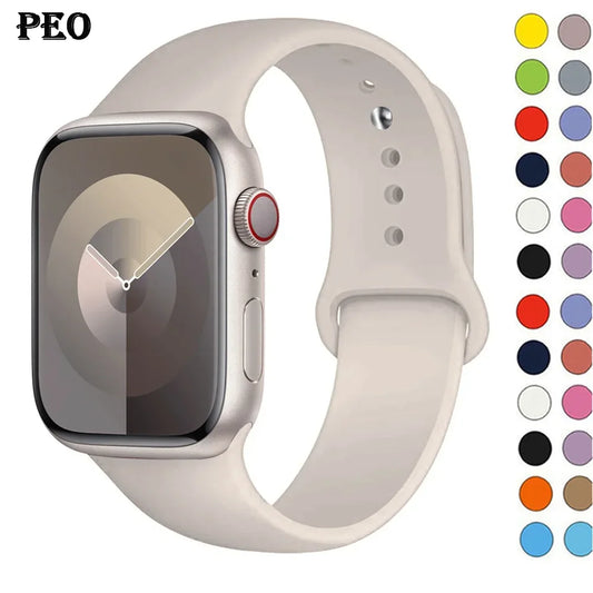 Pulseira Esportiva em Silicone para Apple Watch