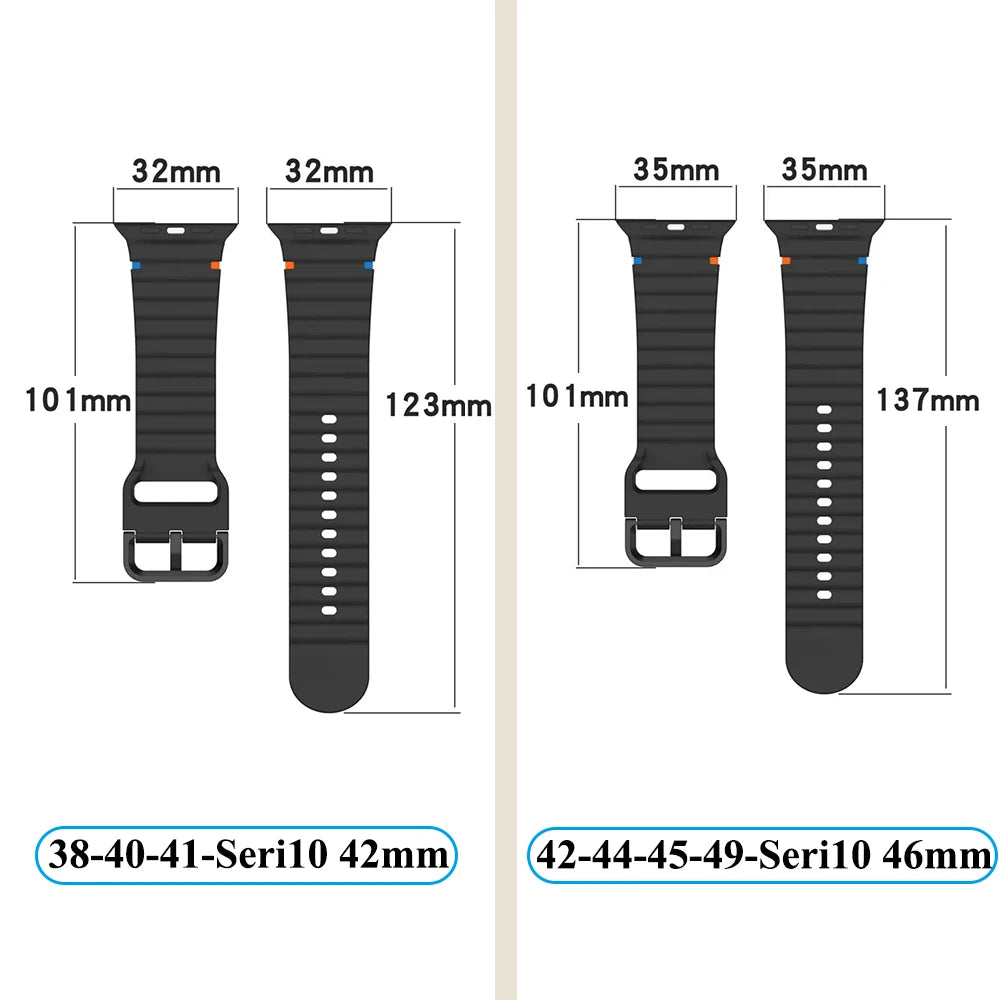 Pulseira de Silicone para Apple Watch
